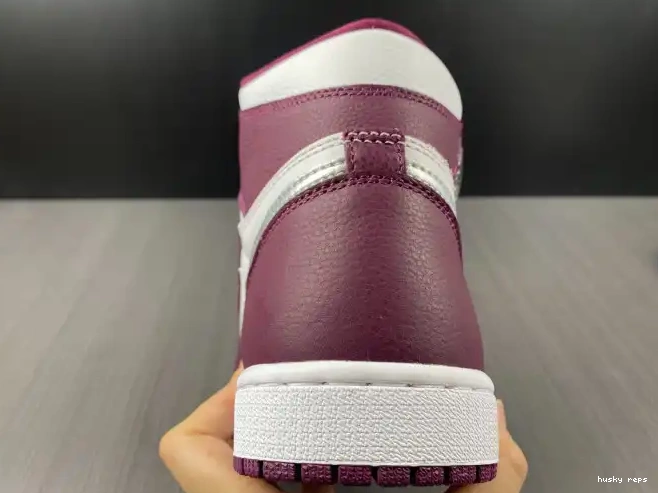 Rep Husky High Jordan Air 1 Bordeaux OG 555088-611 0524